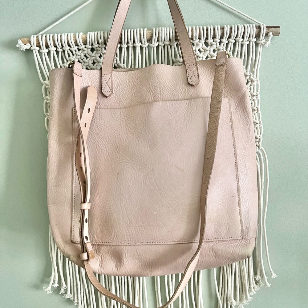 Madewell Leather Tote Bag